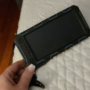 Solar powered portable charger